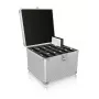 ICY BOX IB-AC628 Čemodāns Metāls, Plastmasa Sudrabs