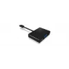 ICY BOX IB-DK4032-CPD USB-C uz VGA daudzportu adapteris