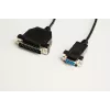 Microconnect IBM029B seriālais kabelis melns 3 m DB9 DB25