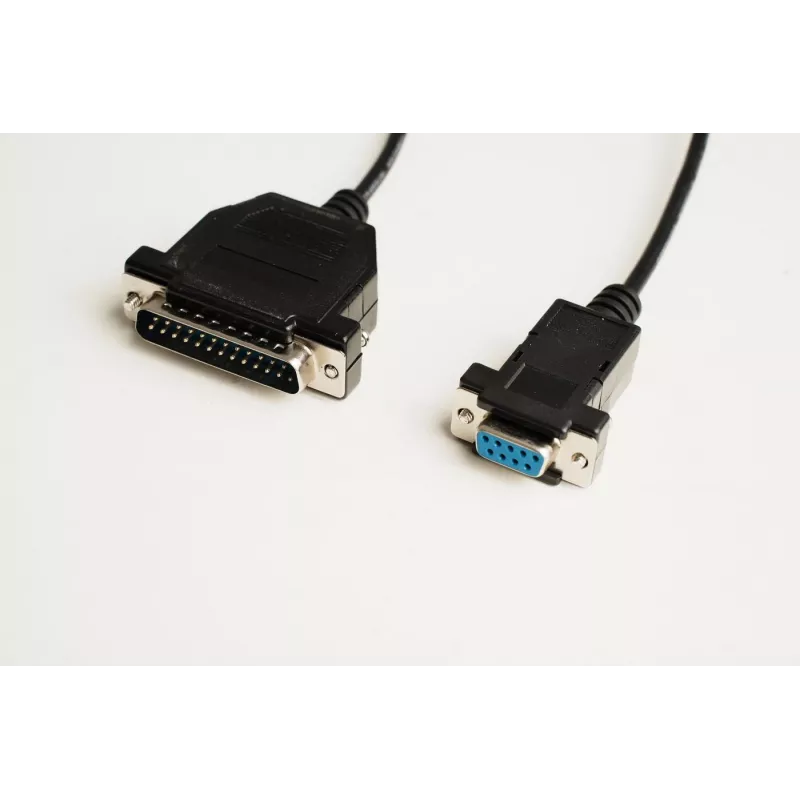 Microconnect IBM029B-1,8 seriālais kabelis 1.8 m DB-9 DB-25 melns