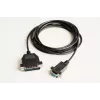 Microconnect IBM029B-1,8 seriālais kabelis 1.8 m DB-9 DB-25 melns