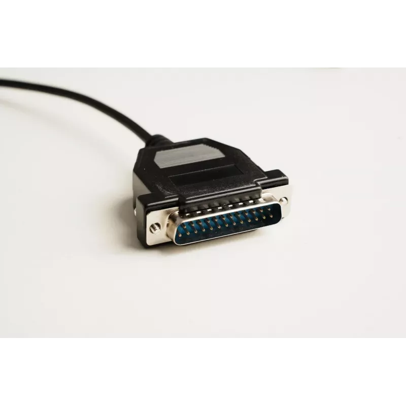 Microconnect IBM029B-1,8 seriālais kabelis 1.8 m DB-9 DB-25 melns