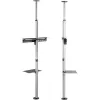 Statīvs TV Techly ICA-TR32 sudrabs, 177.8 cm (70 inch)
