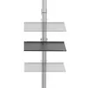 Statīvs TV Techly ICA-TR32 sudrabs, 177.8 cm (70 inch)