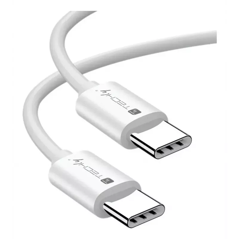 Techly ICOC-MU4-20G240W2 USB kabelis USB4 Gen 2x2 2 m USB C Balts