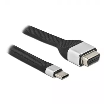 Techly ICOC-USBC-VGA video kabeļa adapteris 0.12 m USB Type-C uz VGA (D-Sub)