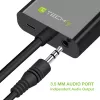 Techly HDMI-VGA2AU adapteris HDMI uz VGA ar Micro USB un audio 0.15 m