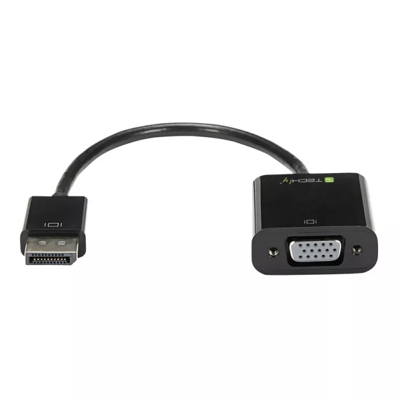 Techly HDMI-VGA2AU adapteris HDMI uz VGA ar Micro USB un audio 0.15 m