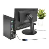 Techly HDMI-VGA2AU adapteris HDMI uz VGA ar Micro USB un audio 0.15 m