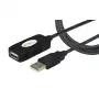 Techly aktīvais pagarinātāja kabelis USB 2.0 Hi-Speed 10m IUSB-REP10TY