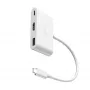 j5create JCA379EW - USB-C® uz HDMI™ un USB™ Type-A ar strāvas padevi