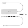 j5create JCD373EW - USB-C daudzportu centrmezgls ar Power Delivery