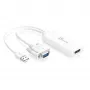 j5create JDA214 VGA uz HDMI video audio adapter balts 0.176m
