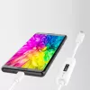 j5create JUCP14-N USB-C 2.0 uz USB-C lādēšanas kabelis ar OLED dinamisko jaudas indikatoru