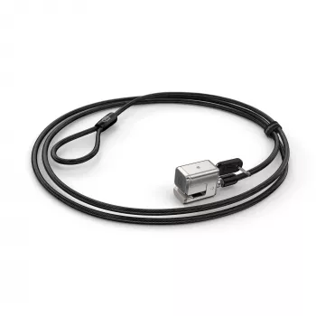 Kensington Keyed Cable Lock Surface Pro un Surface Go slēdzene, 1.8 m, atslēga, oglekļa tērauds, melna, sudraba
