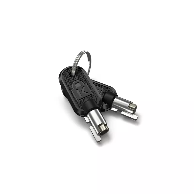 Kensington Keyed Cable Lock Surface Pro un Surface Go slēdzene, 1.8 m, atslēga, oglekļa tērauds, melna, sudraba