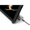 Kensington Keyed Cable Lock Surface Pro un Surface Go slēdzene, 1.8 m, atslēga, oglekļa tērauds, melna, sudraba