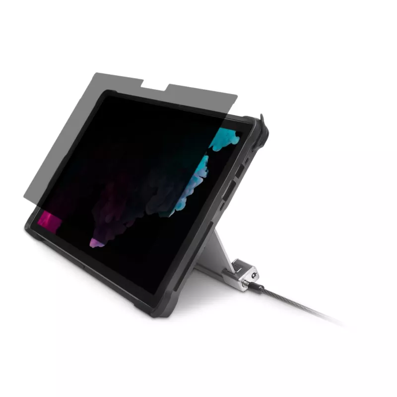 Kensington Keyed Cable Lock Surface Pro un Surface Go slēdzene, 1.8 m, atslēga, oglekļa tērauds, melna, sudraba