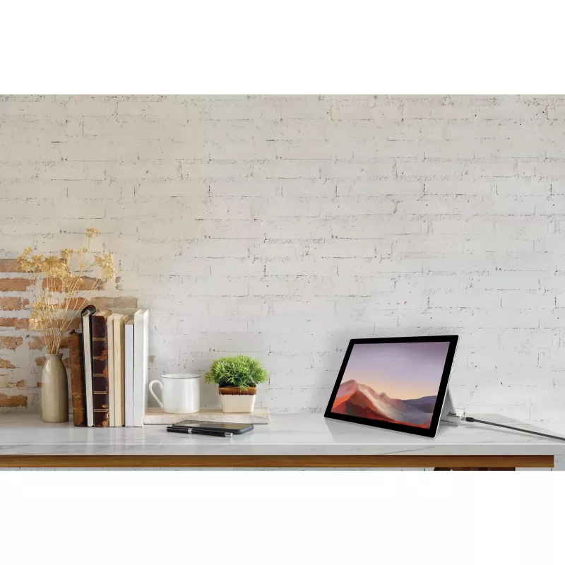 Kensington Keyed Cable Lock Surface Pro un Surface Go slēdzene, 1.8 m, atslēga, oglekļa tērauds, melna, sudraba