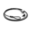 Kensington Keyed Cable Lock Surface Pro un Surface Go slēdzene, 1.8 m, atslēga, oglekļa tērauds, melna, sudraba