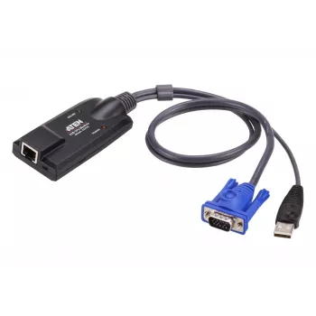 ATEN KA7170 KVM kabelis, melns
