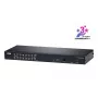 ATEN KH1516Ai 16 portu CAT5e/6 KVM pārslēdzējs pa IP, 1920 x 1200 pikseļi, Ethernet LAN, WUXGA, 8,9 W, Melns