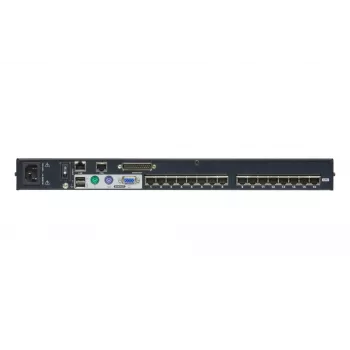 ATEN KH1516Ai 16 portu CAT5e/6 KVM pārslēdzējs pa IP, 1920 x 1200 pikseļi, Ethernet LAN, WUXGA, 8,9 W, Melns