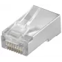Microconnect KON504-10 RJ45 savienotājs caurspīdīgs