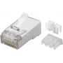 Mikrosavienotājs RJ45 Microconnect KON506-10 caurspīdīgs (10 gab.)