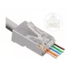 Microconnect KON512-50EZ RJ45 savienotājs CAT6a, sudraba, 50 gab.