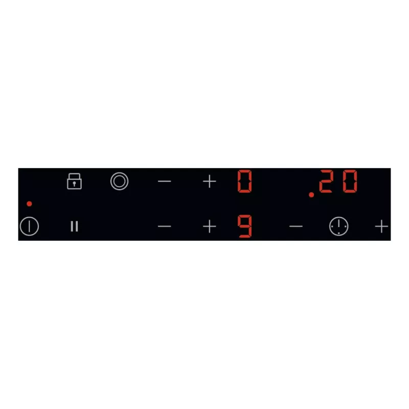 Electrolux Serie 300 LHR3233CK Iebūvējamā keramikas plīts virsma, 29 cm, 2 zonas, melna