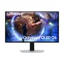 Samsung G60SD LS27DG602SUXEN 27 collu OLED monitors — 2560x1440 QHD, 0.03 ms, 360 Hz, USB 3.2, VESA, sudrabs