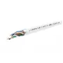 Cat6 F-UTP tīkla kabelis 4x2xAWG23 LSZH balts 305m