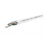 Cat6a F-UTP 4x2xAWG23 LSZH balts 305m, Ugunsdrošības klase Cca