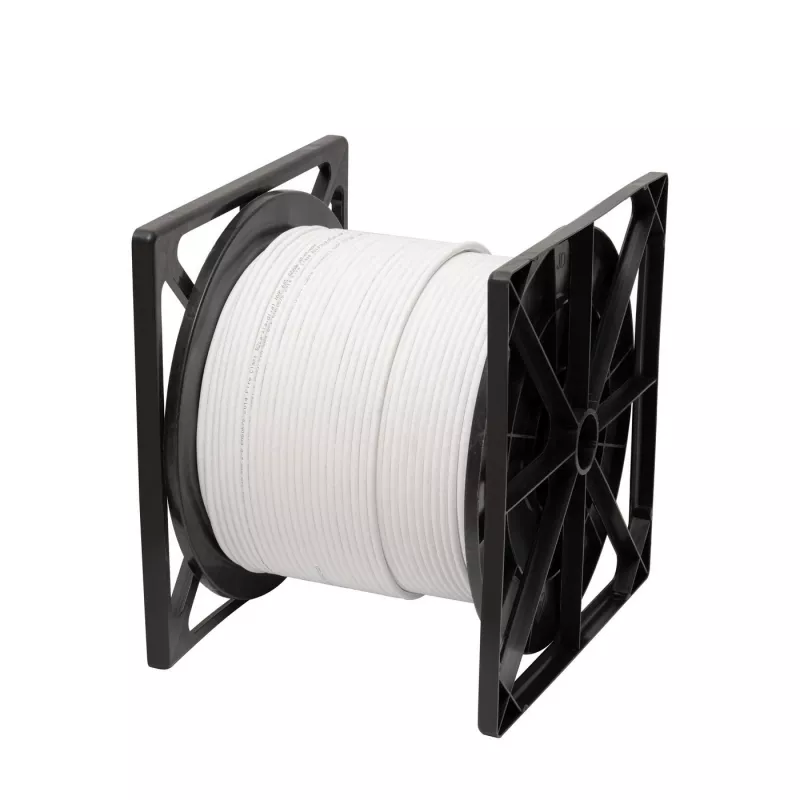 Cat6a F-UTP 4x2xAWG23 LSZH balts 305m, Ugunsdrošības klase Cca