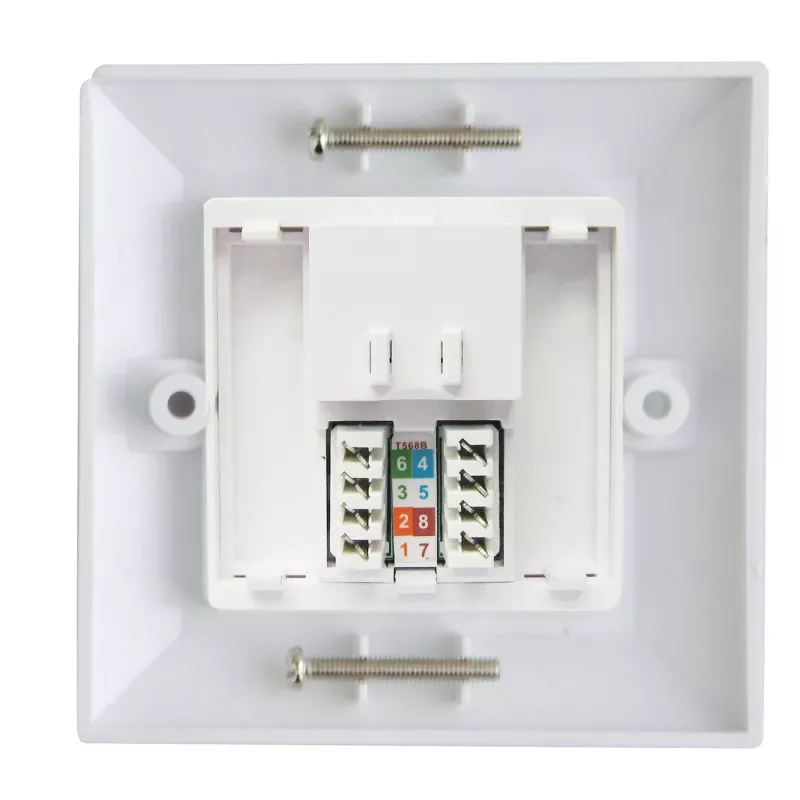 Lanview LVN126188UK balta kontaktligzdas kārba