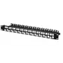 Lanview LVN127597 19 inch 1U ekranēts sadales panelis 24×RJ-45 Cat5e