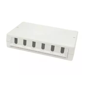 Lanview LVN127774 virsmas montāžas kārba 6 portiem