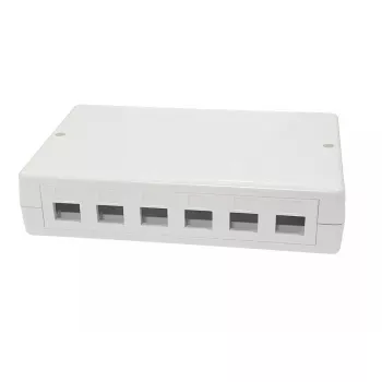 Lanview LVN127774 virsmas montāžas kārba 6 portiem