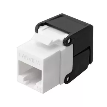 Lanview LVN128076 keystone modulis Cat5e neslēgts RJ-45 melns