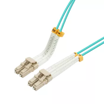 Lanview LVO231301-FLEX optiskā šķiedras kabelis 2 m LC/LC OM3 akvamarīna krāsā