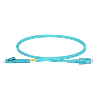 Lanview LVO231303 optiskā šķiedra InfiniBand/fibre optic kabelis 2 m 2x LC 2x SC akvamarīna krāsā
