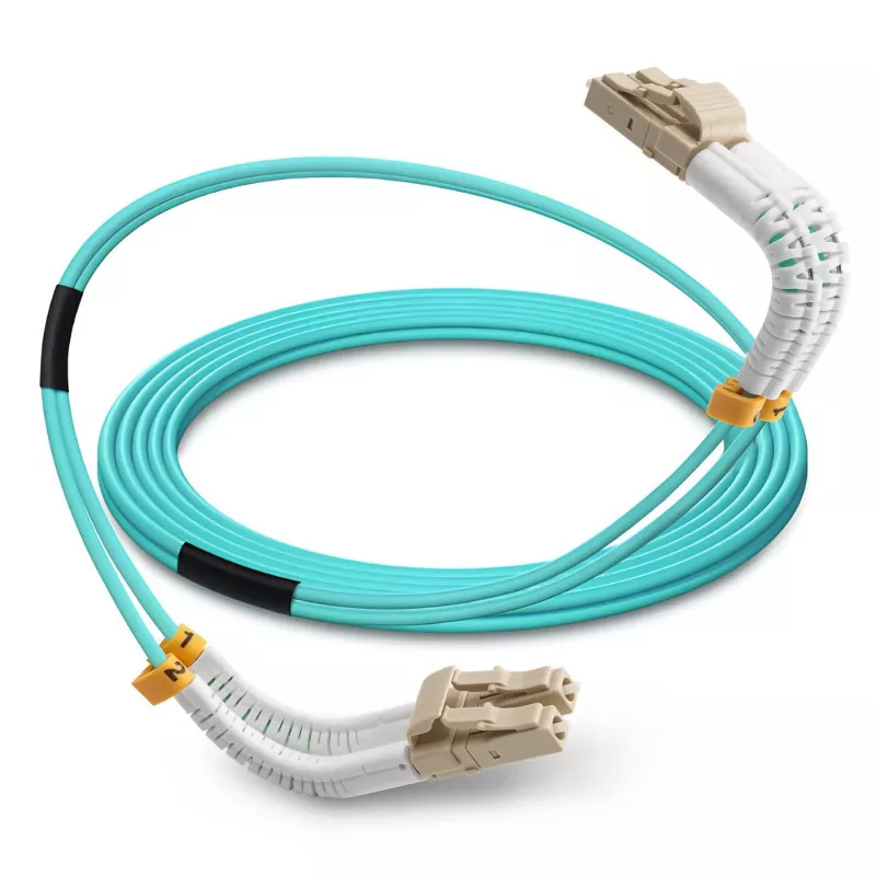 Lanview LVO2314705-FLEX optiskā šķiedra 0.5 m LC LC/LC akvamarīna krāsā