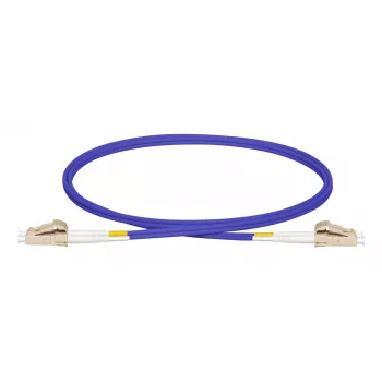 Lanview LVO231811 optiskā šķiedra InfiniBand/fibre optic kabelis 2 m 2x LC violets
