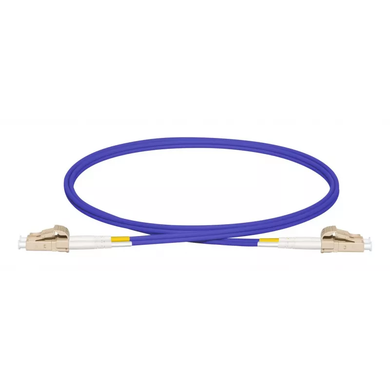 Lanview LVO231812 optiskais kabelis InfiniBand/fibre optic 3 m 2x LC violets