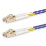 Lanview LVO231819 optiskās šķiedras kabelis InfiniBand 10 m 2x LC violets