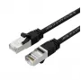 Lanview LV-SFTP6A015B tīkla kabelis 1.5 m melns S/FTP (S-STP) Cat6A