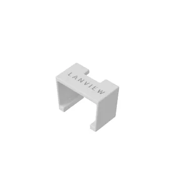 Krāsu kodēšanas klipsis Lanview LVT-SC-W Balts Plastmasa 10mm 20 gab.