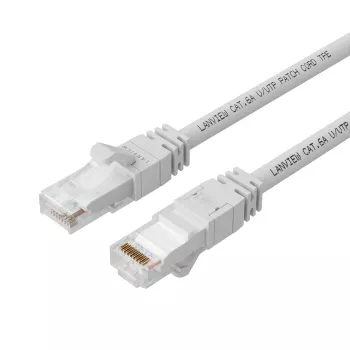 Lanview LV-UTP6A10W Cat6A U/UTP tīkla kabelis, 10 m, balts