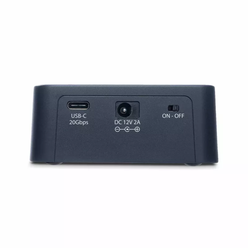 StarTech.com 1:1 M.2 NVMe disku dublikators, autonoms M.2 SSD klonētājs/kopētājs līdz 90GB/min, USB 3.2 20Gbps M.2 divu slotu disks, iekļauti USB-C/A kabeļi
